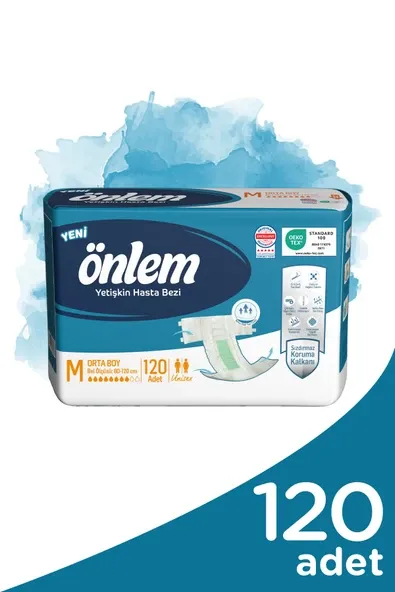 Önlem Yetişkin Hasta Bezi Orta Boy ( Medium ) 30 Adet x 4 Adet